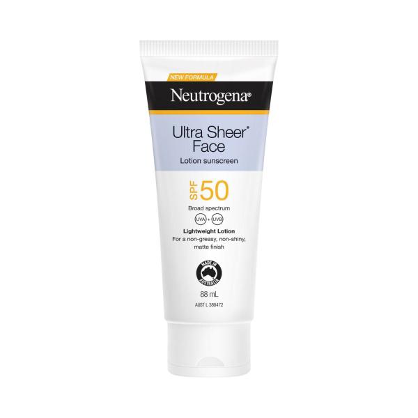 Ultra Sheer Face Sunscreen SPF 50