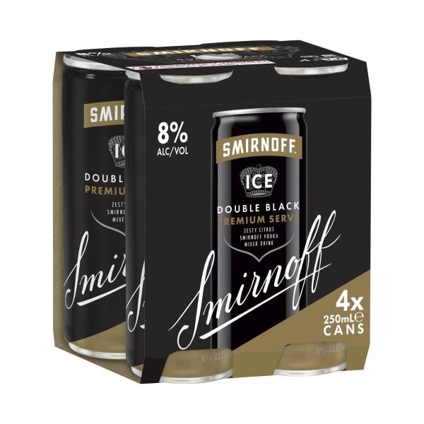 Ice Double Black 8% Can 250ml