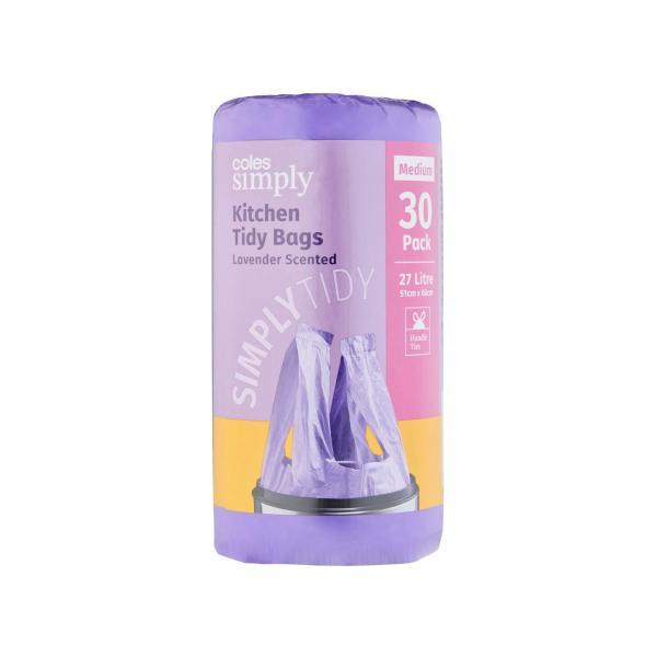 Kitchen Tidy Bags Lavendar Scented Medium