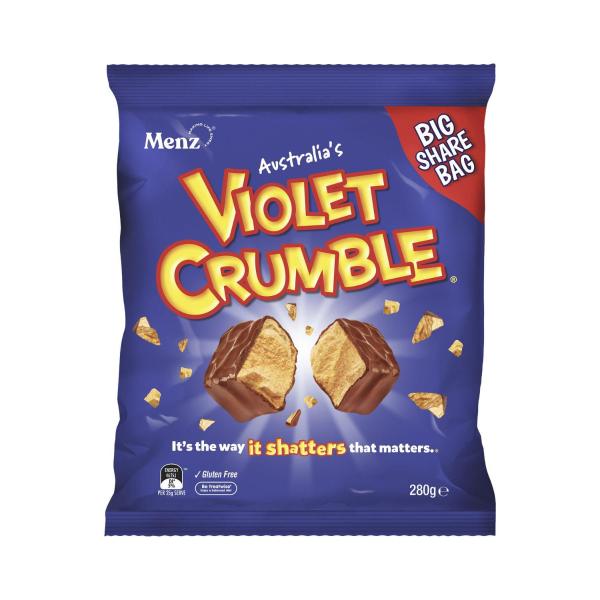 Violet Crumble Bag