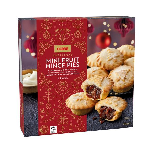Christmas Mini Fruit Mince Pies 9 Pack