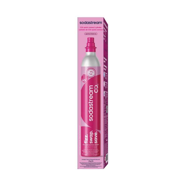 Quick Connect Pink Gas Cylinder