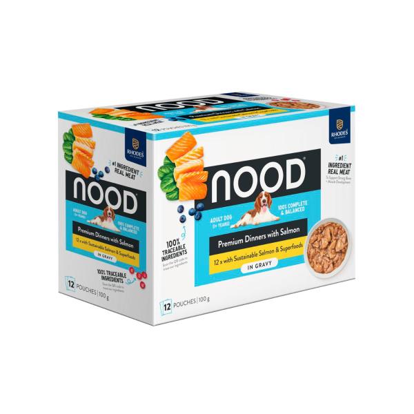 Wet Dog Food Salmon In Gravy 12x100g