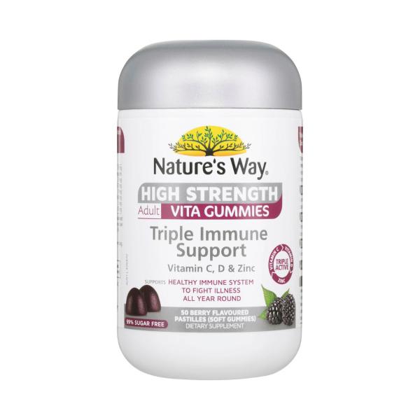High Strength Adult Vita Gummies Triple Immune Support