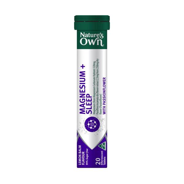 Natures Own Magnesium + Sleep Effervescent