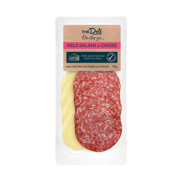 On The Go Mild Salami & Cheese
