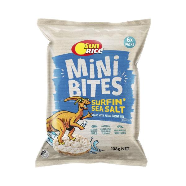 Mini Bites Surfin Sea Salt 6 Pack