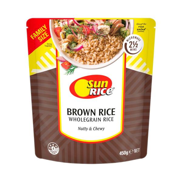 Microwave Brown Rice Pouch