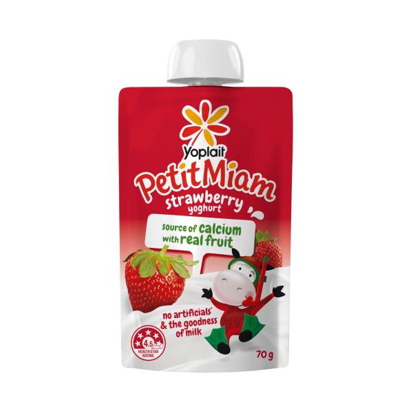 Petit Miam Kids Yoghurt Pouch Strawberry