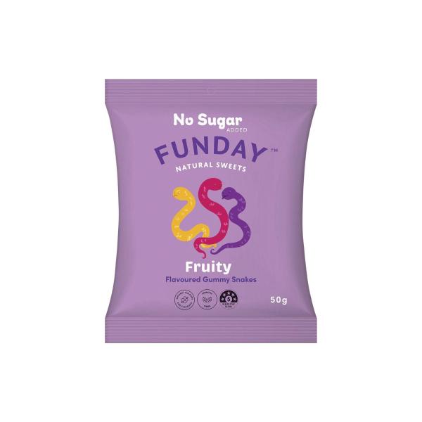 No Sugar Fruity Snakes