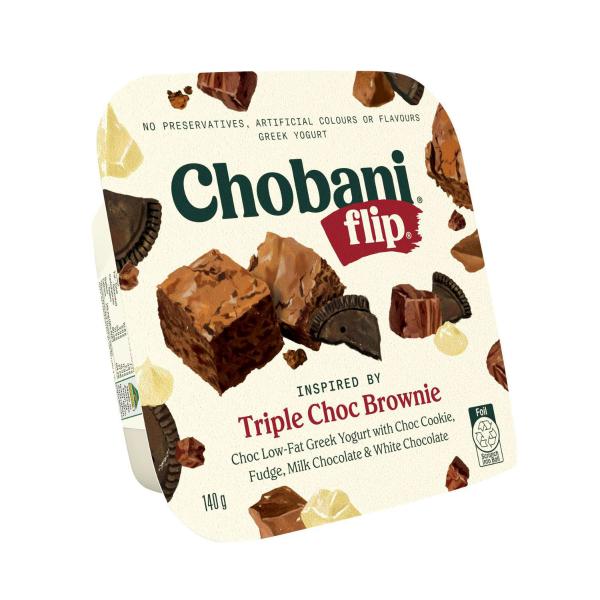 Flip Yogurt Triple Choc Brownie