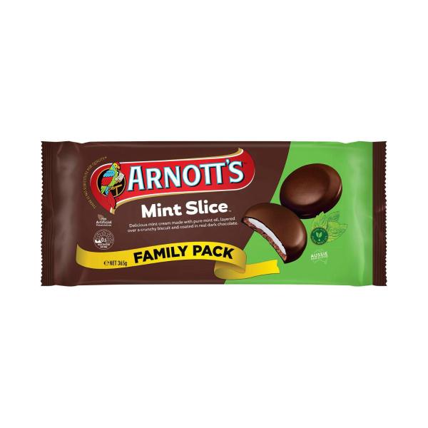 Mint Slice Chocolate Biscuits Family Pack