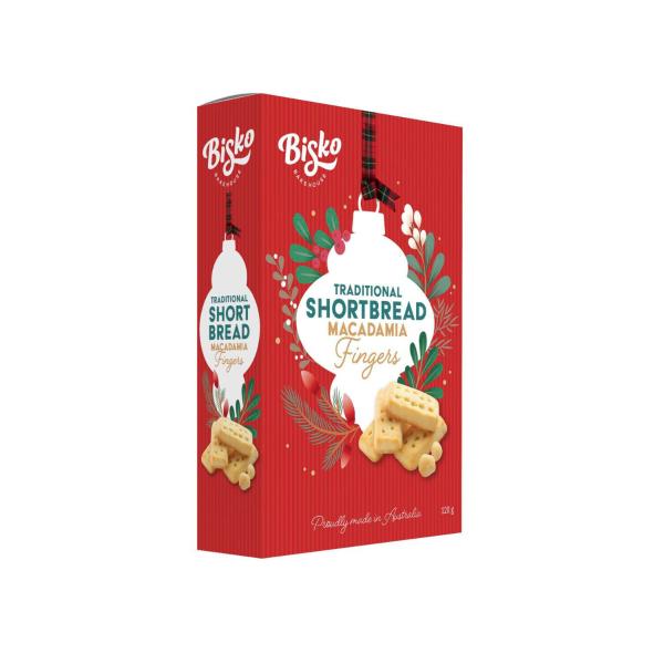 Macadamia Shortbread Fingers