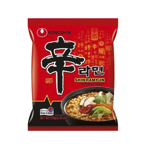 Gourmet Spicy Shin Ramyun Noodle Soup
