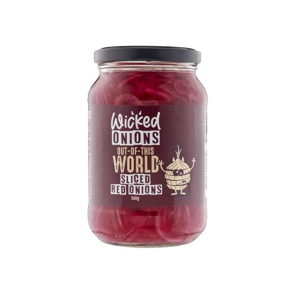 Sliced Pickled Red Onions