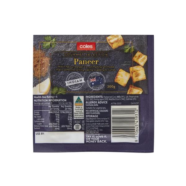 Gourmet Selection Paneer