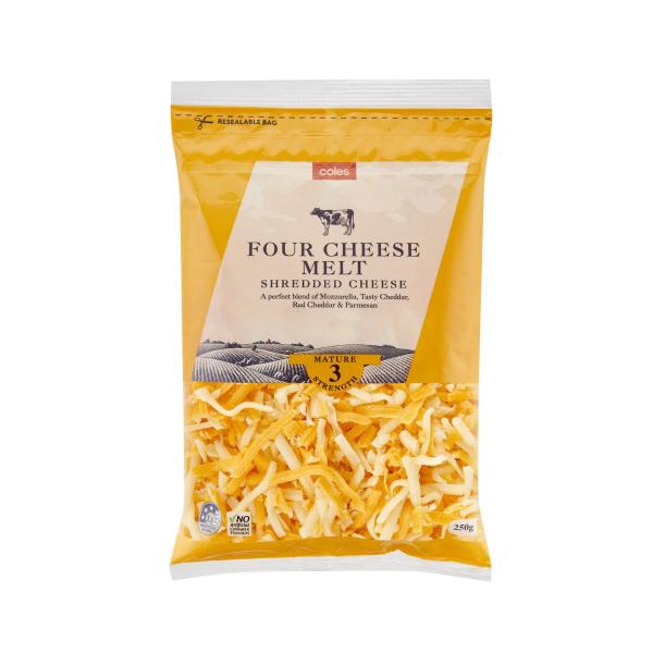 Cheese Shredded 4 Cheese Blend