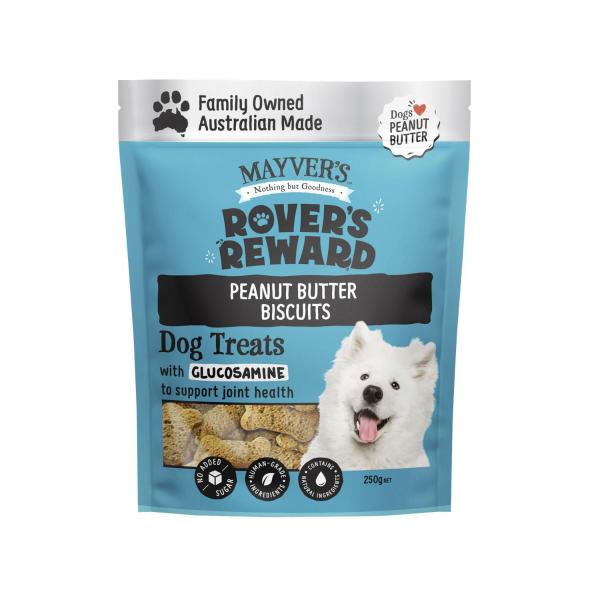 Rover's Reward Peanut Butter & Carob Biscuits Dog Treats