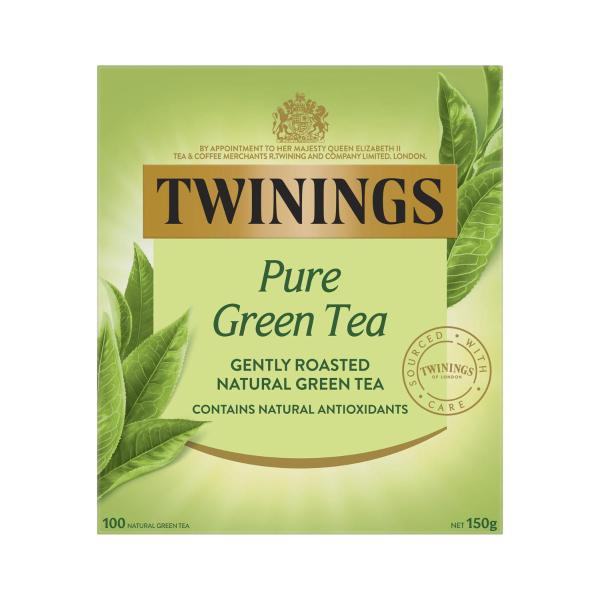 Pure Green Tea Bags 100 Pack