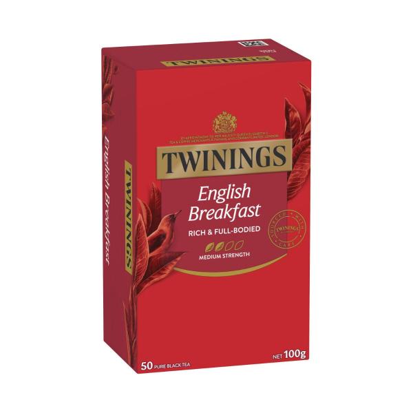 English Breakfast Tea Bags 50 Pack