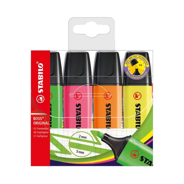 Boss Highlighter Assorted Fluoro