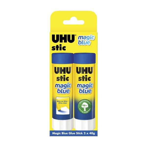 Magic Blue Glue Stick 2x40g
