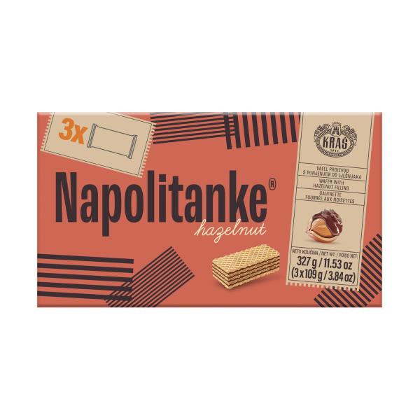 Napolitanke Wafers Hazelnut