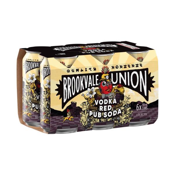 Vodka Red Pub Soda Can 330ml
