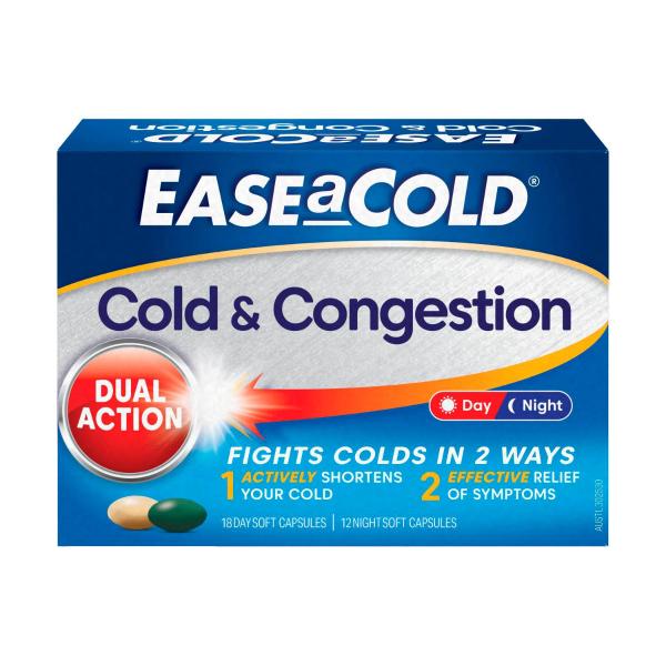 Cold & Congestion Day & Night Capsules