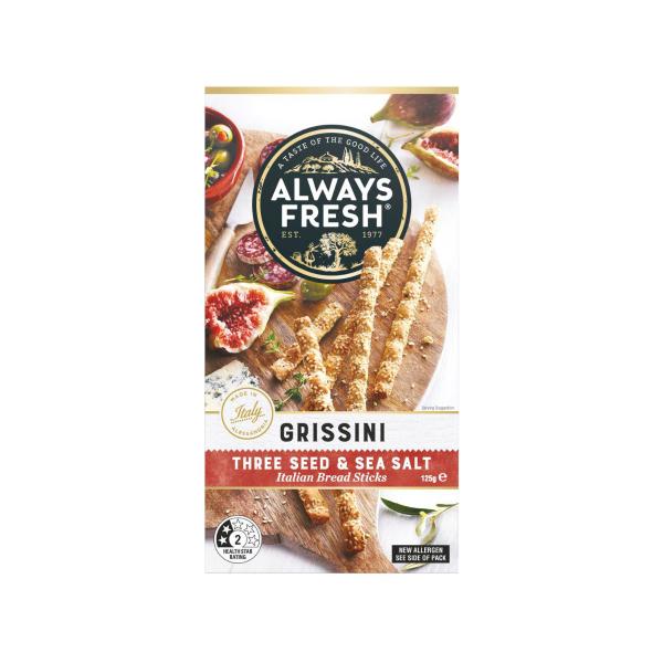 Grissini Breadsticks Three Seed