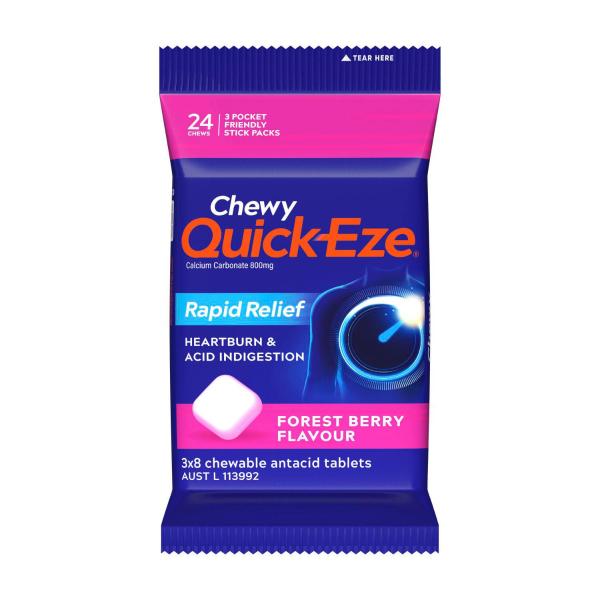 Chewy Fast Acting Heartburn And Indigestion Tablets