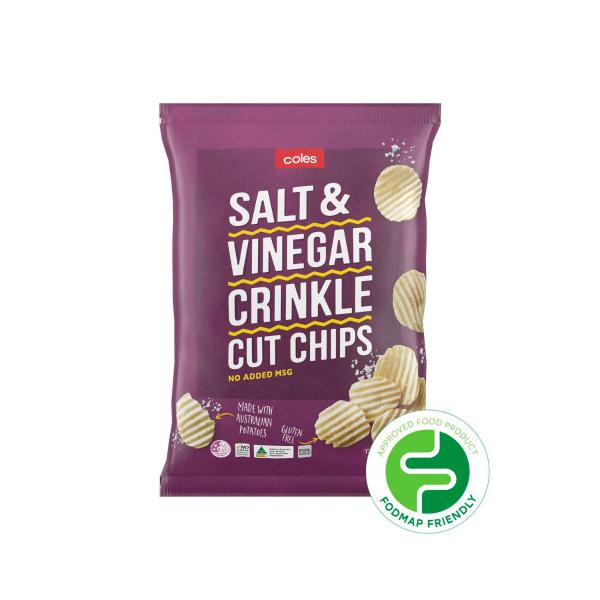 Potato Chips Crinkle Cut Salt & Vinegar