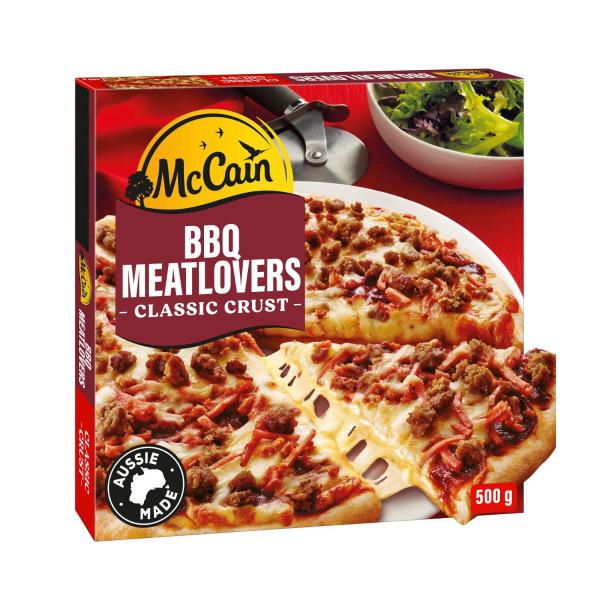 Frozen BBQ Meatlovers Family Pizza