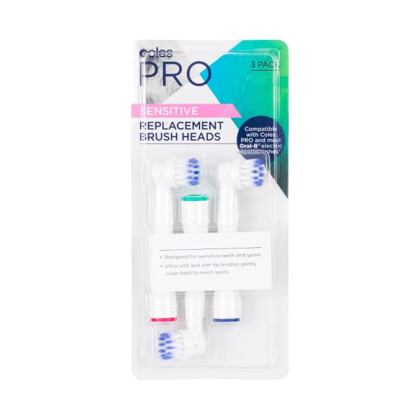 Pro Sensitive Replacement Brush Heads