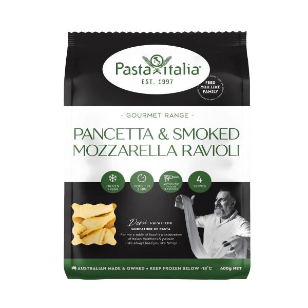 Pancetta & Smoked Mozzarella Ravioli