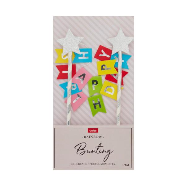 Coles Rainbow Bunting