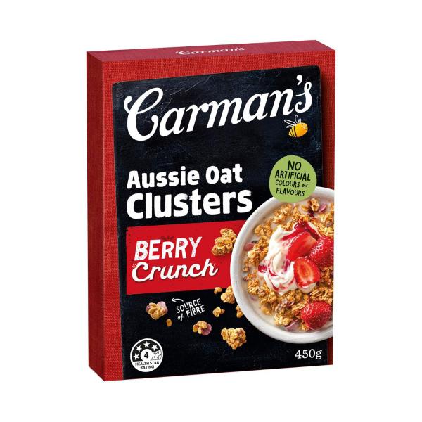 Aussie Oat Clusters Berry Crunch