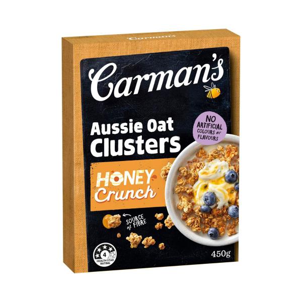 Aussie Oat Clusters Honey Crunch