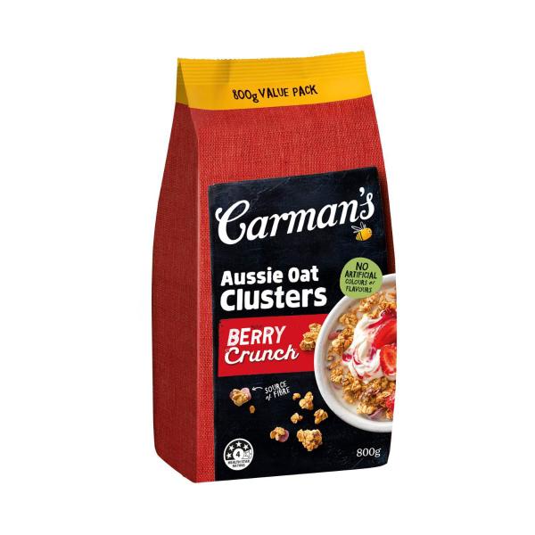 Aussie Oat Clusters Berry Crunch Value Pack