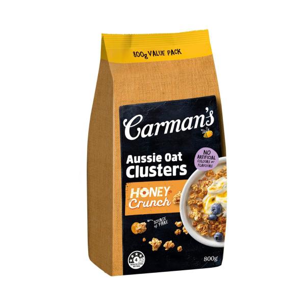 Aussie Oat Clusters Honey Crunch Value Pack