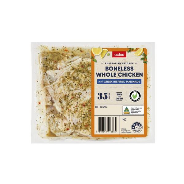 RSPCA Approved Chicken Whole Boneless With Greek Inspired Marinade