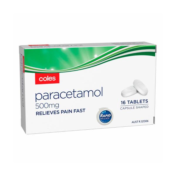 Paracetamol Rapid Caplets 500mg