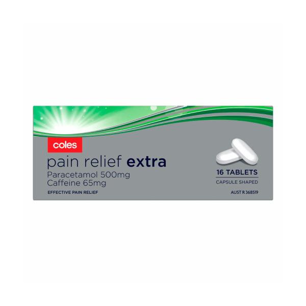 Pain Relief Extra With Caffeine