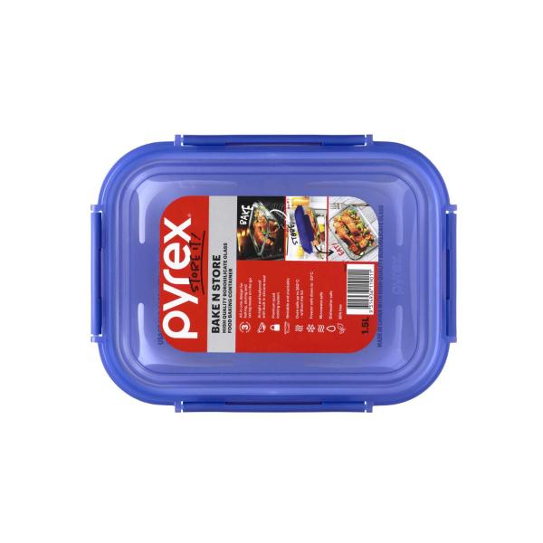 Bake N Store Glass Container