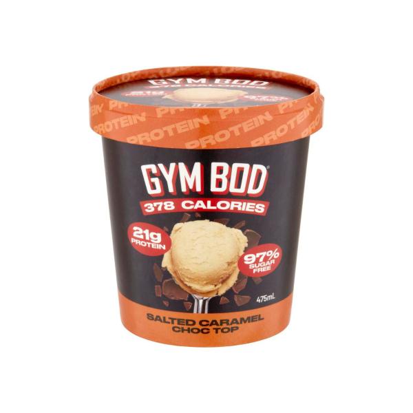 Salted Caramel Choc Top Protein Ice Cream