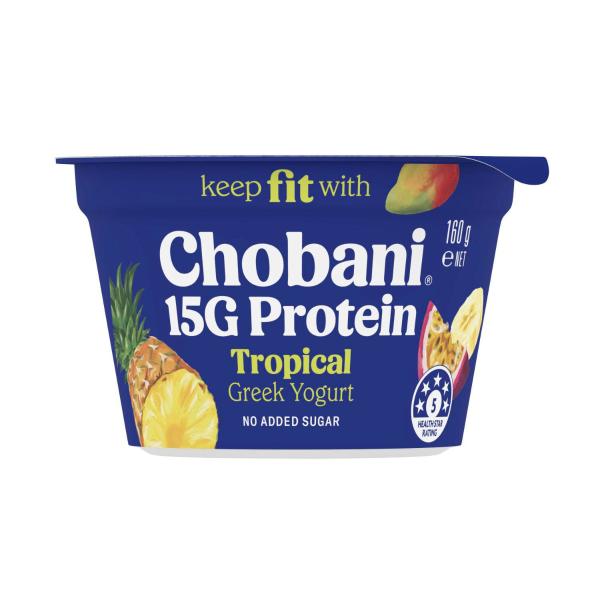 15g High Protein Greek Yogurt Tropical