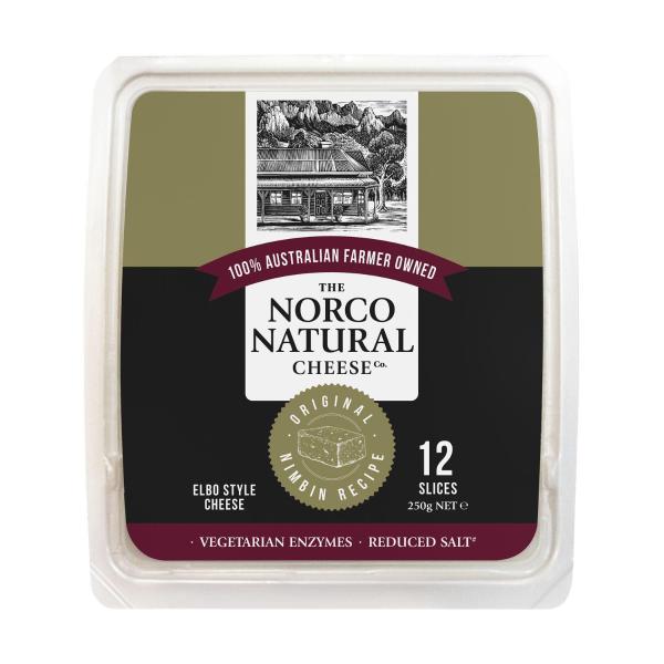 Natural Dairy Cheese Slices 12 Pack