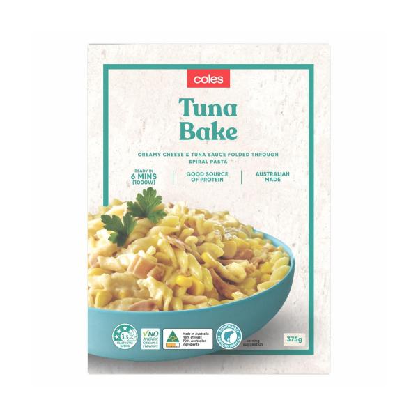 Convenience Meals Tuna Bake