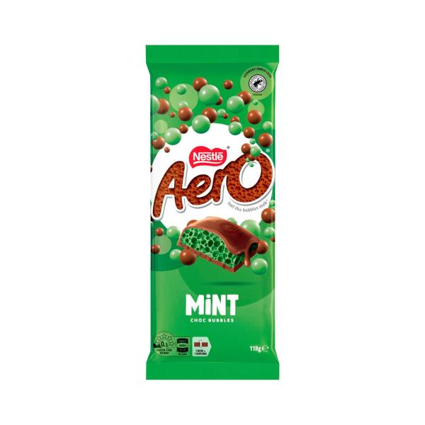 Peppermint Milk Chocolate Block