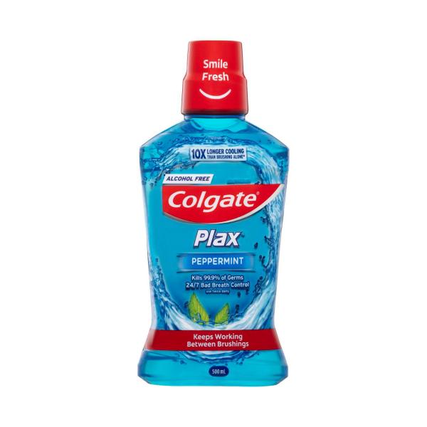 Plax Peppermint Dental Mouthwash